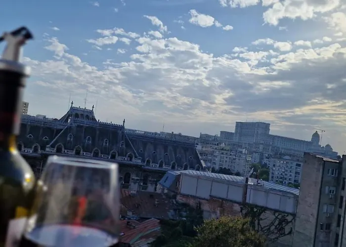 Baroque Style Duplex With Scenic Views Of Centre アパート ブカレスト